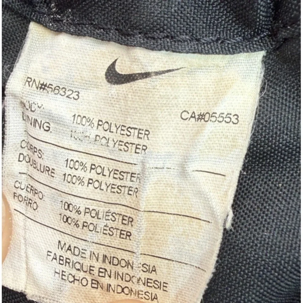 Nike Drawstring Sackpack Cinch Bag Backpack Purple Black Daisy Chain Unisex O/S